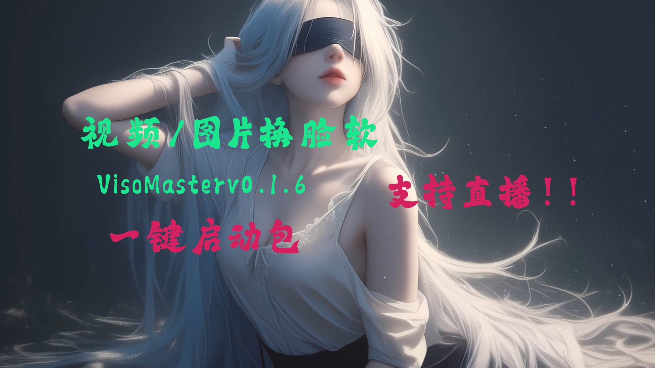 VisoMasterv0.1.6版本-AI换脸软件-支持图片跟视频支持直播-THONYE-AI社区