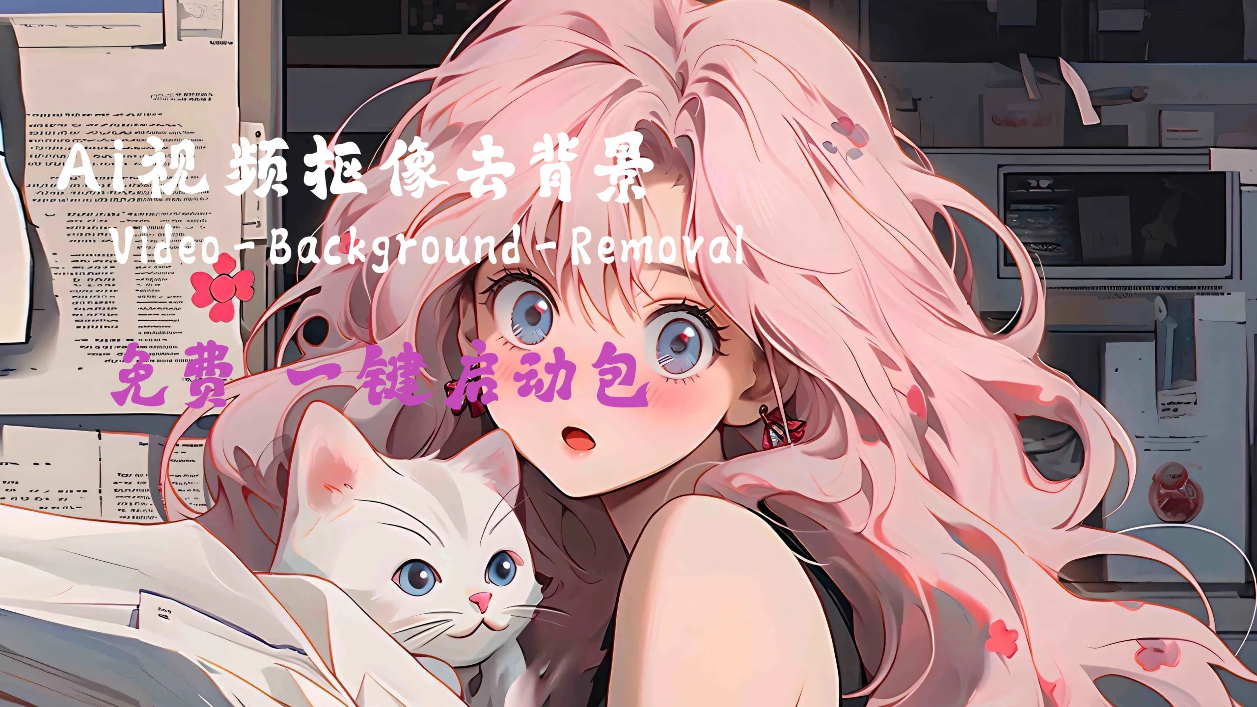 Ai视频抠像–去背景换背景工具-Video-Background-Removal-THONYE-AI社区